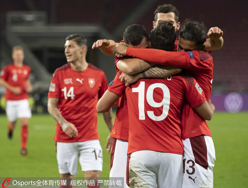 瑞士绝杀巴西，格纳布里关键制胜